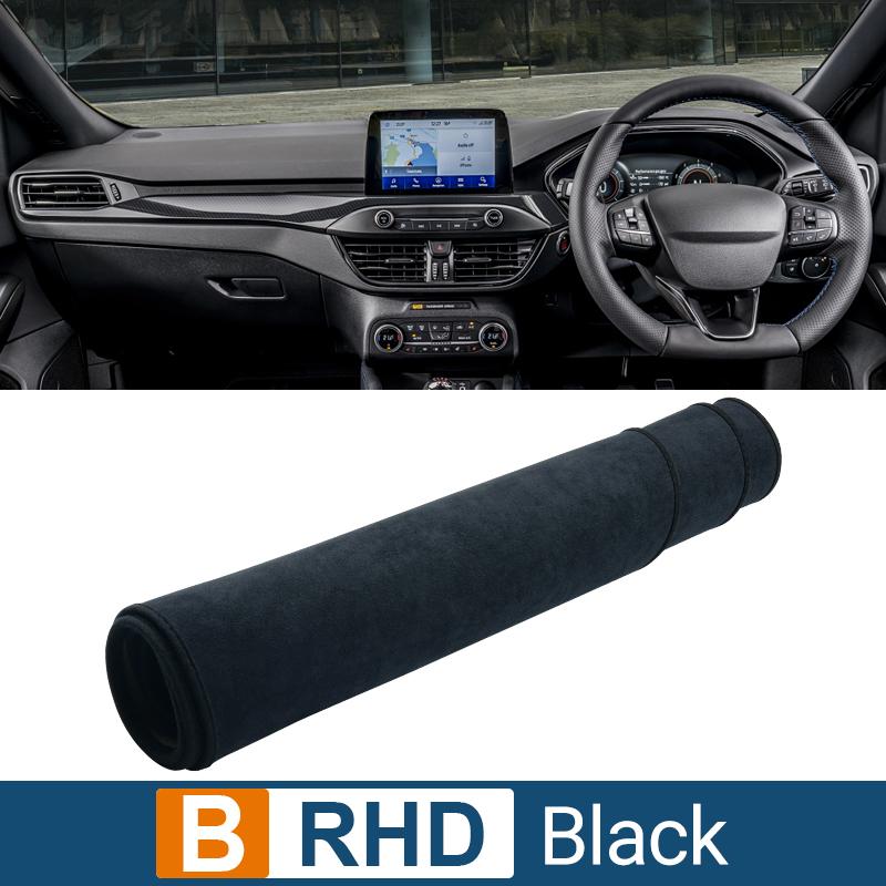 Автомобильные аксессуары для Ford Focus MK4 ST 2018 2019 2020 2021 2022 2023 Чехол на приборную панель, защитный коврик от света, анти-УФ-излучения, нескользящий коврик