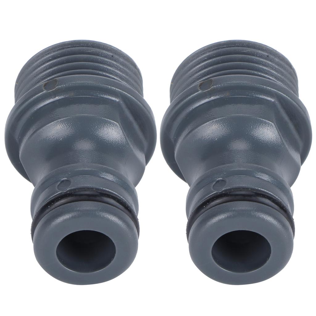 2Pcs G1 2 Male Thread Quick Connector Nipple Garden Hose Tap Nipple Adapter Irrigation Tool