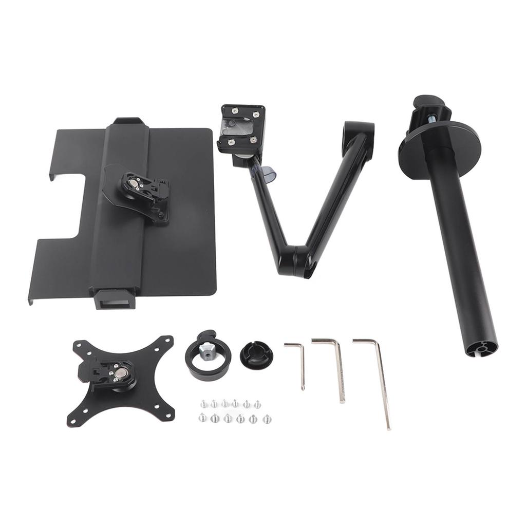 Monitor Mount OL‑1S LCD Screen Dual‑purpose Stand Adjustable Black Computer Holder for Office Table