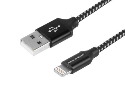 Кабель для зарядки и синхронизации, 300 см, в оплетке из микрофибры, USB > Lightning