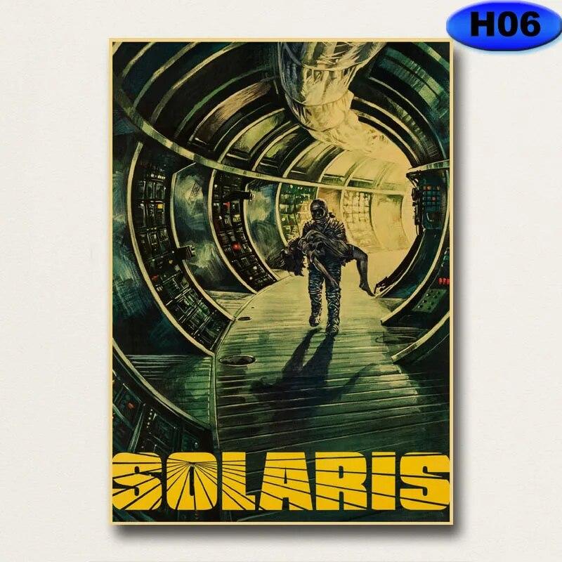 Домашний декор, коллекция классических фильмов, постеры в стиле ретро, ​​принты на крафт-бумаге, настенная роспись, украшение для гостиной, живопись