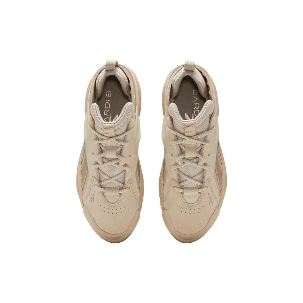 Reebok Cardi B x Club C V2 Современные бежевые женские кроссовки Tan GW6697