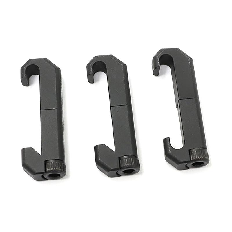 3 шт./компл. Система направляющих для проводов Крышка направляющей для прокладки кабелей Цевье с планкой Пикатинни Направляющая для проводов Хвостовая часть фиксированная