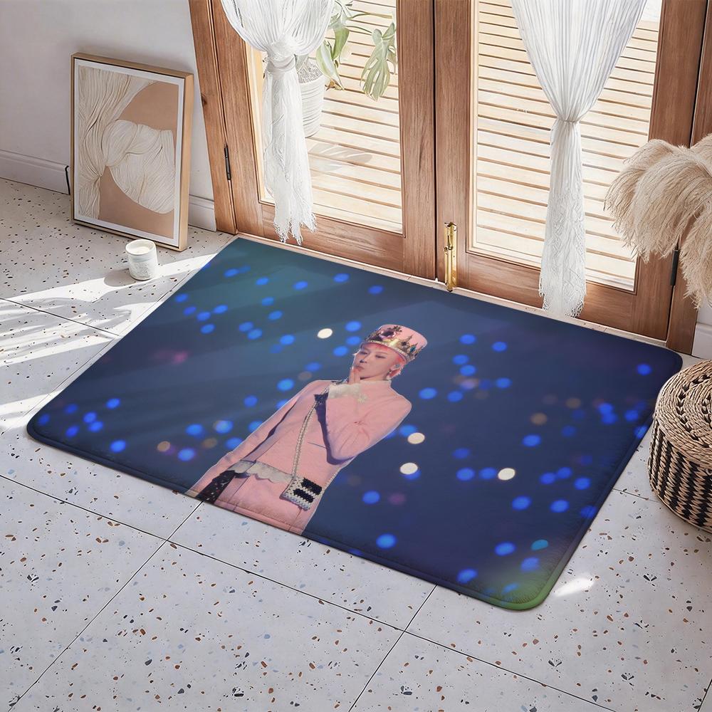 Singer S GD Floor Mat Eco Flannel Doormat Non Slip Odorless Indoor Floor Rug Soft Short Plush Home Mat
