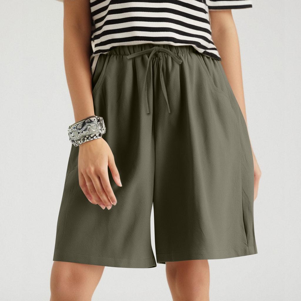 Подростковые шорты из мягкого хлопкового льна с карманами, мягкие застежки на пуговицы, без молнии, облегающие шорты