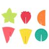 6 PCS Fruit Pattern Drink Cup Label Colorful Silicone Drink Tag Wine Glass Marker  Home Kitchen