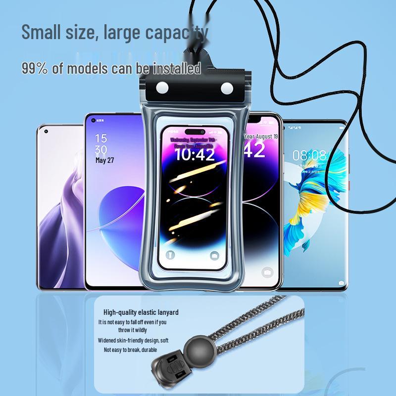 Водонепроницаемый чехол для телефона для плавания на открытом воздухе, дайвинга, рафтинга и защиты от дождя. Водонепроницаемый чехол с 8 уровнями защиты для курьеров.