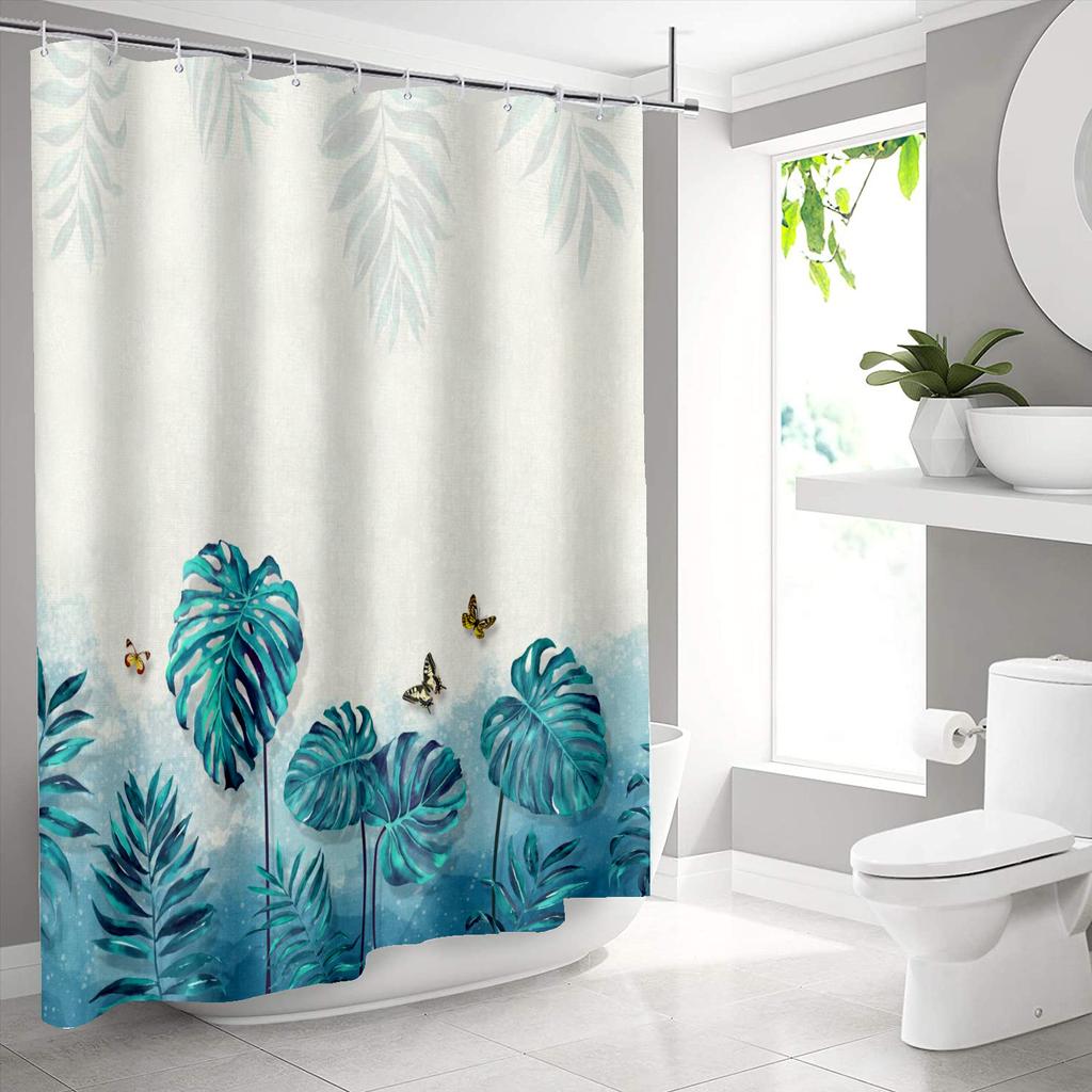 JINRUN утолщенная водонепроницаемая занавеска для ванной комнаты, устойчивая к плесени, занавеска для душа, занавеска для душевой перегородки, занавеска для душа, занавеска для ванной комнаты, бесплатная перфорация