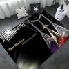 Хэви-метал Рок-н-ролл Музыка Megadeths Коврик для пола INS Стиль Мягкий Коврик для пола в спальню Дом Прачечная Коврик Противоскользящие Бытовые Ковры