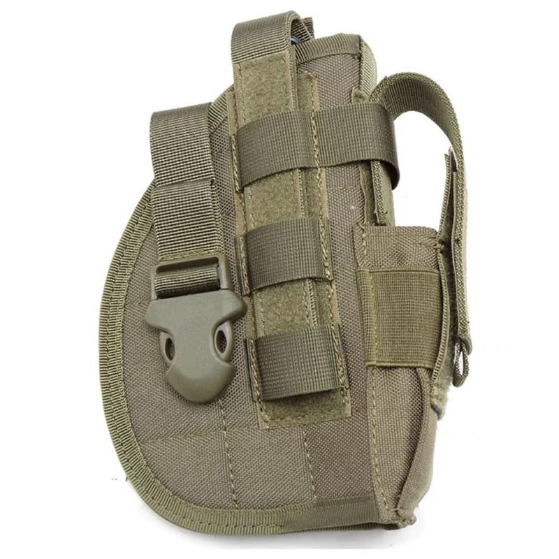 Universal Right Hand Tactical Gun Holster Hunting Belt Pistol Pouch for Pistol 92F Glock 17 18 19 All Hand Guns
