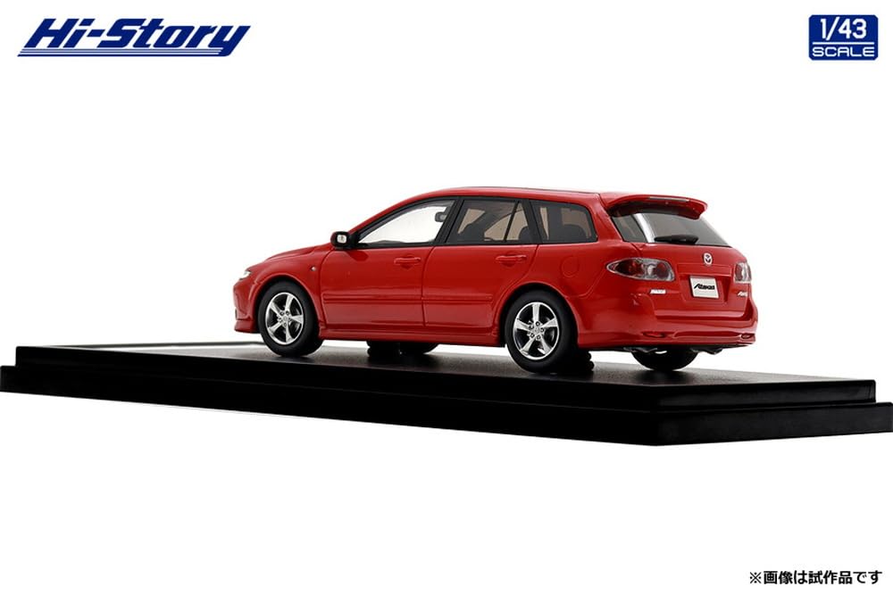 INTERALLIED Hi Story Mazda Atenza Sport Wagon 23S Velocity Red Mica Готовая модель HS490RE 1/43 (2004)