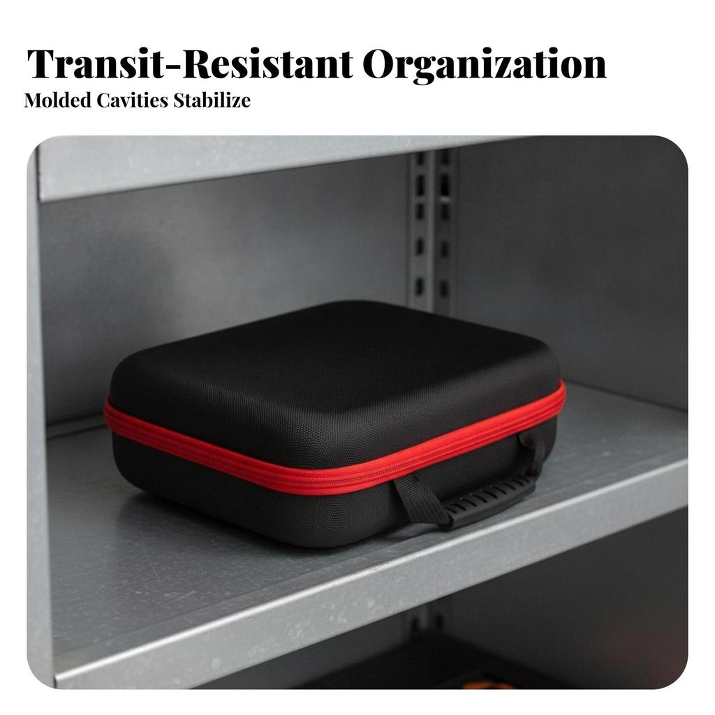 Hard Shell Tool Case Sturdy Storage Impact-Resistant-Resistant