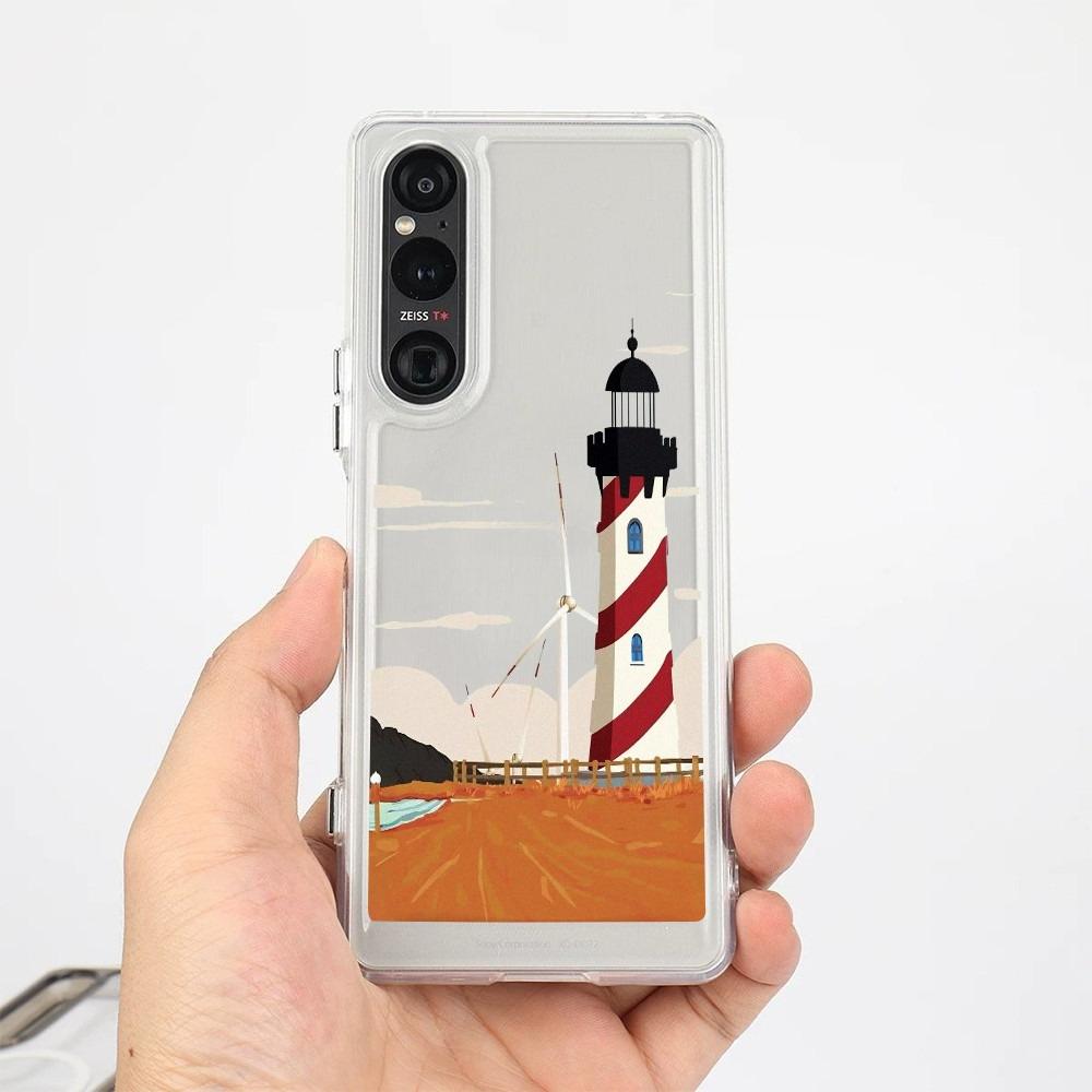 Hard Transparent Phone Case For Sony Xperia 1 V VI VII VIII Xperia 5 V Xperia 10 V VI VII/ Shockproof Sony Cover