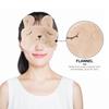 Beige USB Eye Mask Electric Steam Eyeshade for Sleeping 4Pcs Eye Pad