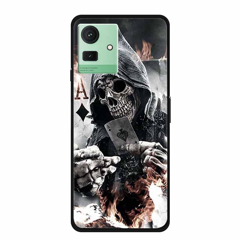 For Cubot Note 50 Case Shockproof Soft Silicone TPU Bumper for CUBOT Note 50 Global Cover Cat Luxury Note50 Cute Cartoon Shell