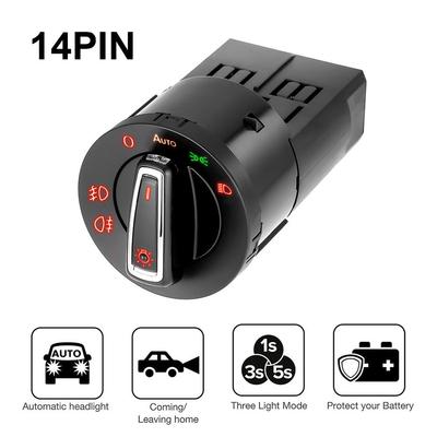 Для VW Auto Headlight Switch Head Lamp Sensor Module для VW Golf Jetta MK5 MK6 Touran Passat Headlight Control Switch