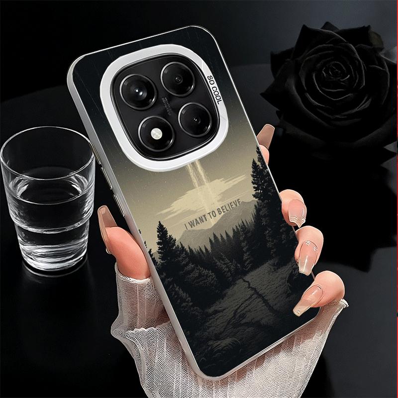 Чехол для телефона The X Files I Want to Believe Ударопрочный для Xiaomi Redmi Note 15 14 13 12 Pro Plus 11 11S 11T 5G Защитный от падения Забавный