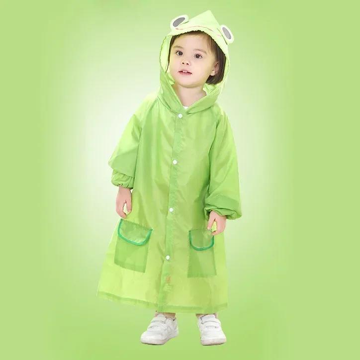 Cartoon Animal Style Waterproof Kids Baby Raincoat for Children Rain Coat Rainwear Student Poncho Rain Coat Kids
