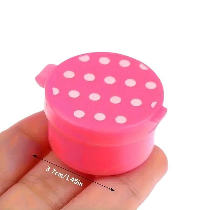4Pcs Portable Mini Soy Sauce Bottles Lunch Box AccessoriesTravel-Sized Seasoning Containers for Picnic, Office, and Outdoor Use