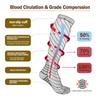 Compression Socks Running Varicose Veins Nurse Bicycle Diabetes Natural Hiking Gift Men's Knee Socks Basketball Football Travel