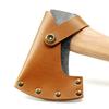 (Кавачая) Чехол-ножны для топорика-колуна Husqvarna Совместимый Кожаный Чехол Натуральная Кожа Коровья Кожа Совместимый с Бушкрафтом Совместимый с Баттонингом Сделано в Японии (S