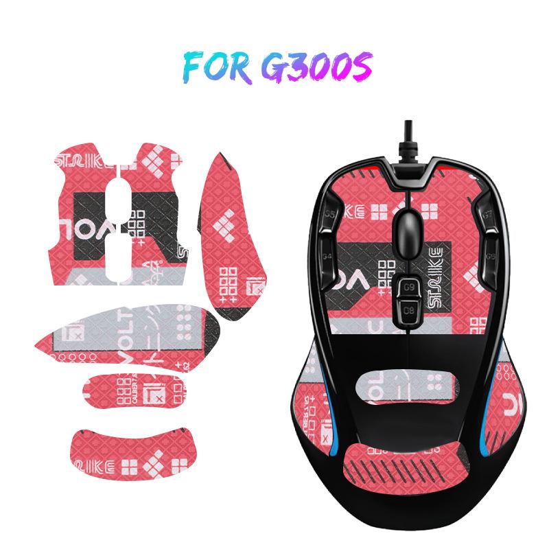 Противоскользящая наклейка на ручку мыши Skate для игровой мыши Logitech G300S, впитывающая пот, для компьютерных киберспортивных геймеров