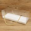 10 Pcs Boxes Clear Pastry Rectangle Portable TEP Sandwich Dessert Display Food Storage