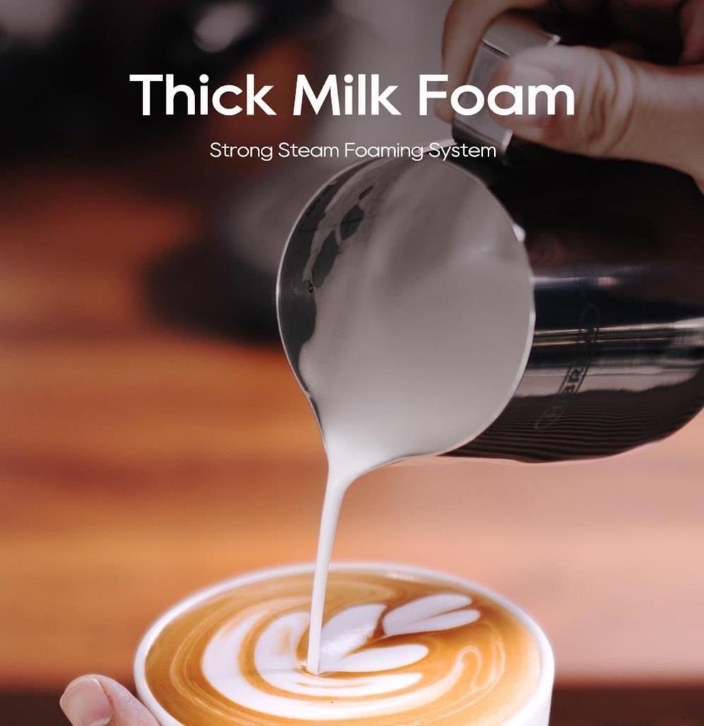 HiBREW 20 бар Полуавтоматическая эспрессо-кофемашина с регулировкой температуры Холодная/Горячая Супертонкая кофеварка Капучино H10B