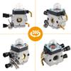 Для Stihl FS55 FS55R FS55RC KM55 HL45KM55R FS38 Аксессуар для 2-тактного двигателя Фильтр Инструмент Масло Воздушный фильтр Карбюратор Высокая производительность