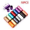 10pcs Aluminum Capsules Lock Buckle for Men and Women Kids Sneaker Lace Lock Buckle Kits Shoelace Lock Accessories Buckle