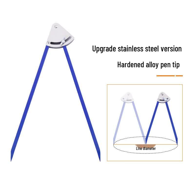Industrial Alloy Scribing Compass