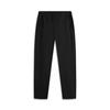 Li Ning Sports Trend Series Solid Color Mid Waist Breathable Versatile Loose Sports Long Pants Unisex Bottoms Black AYKV189-2