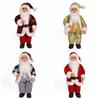 3D Santa Claus Figure Cute Christmas Decorations 12 Inch Standing Santa Doll  Window