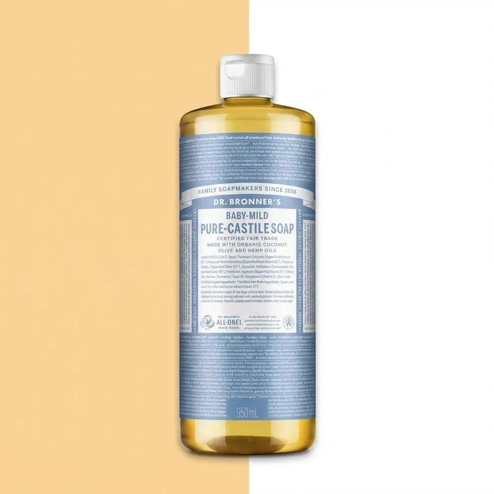Dr. Bronner's Baby Mild Pure Castile Soap Body Wash 950ml