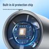 Компактный мини-вентилятор с USB-зарядкой и мощным бесступенчатым управлением 120 скоростей для студентов и использования на открытом воздухе