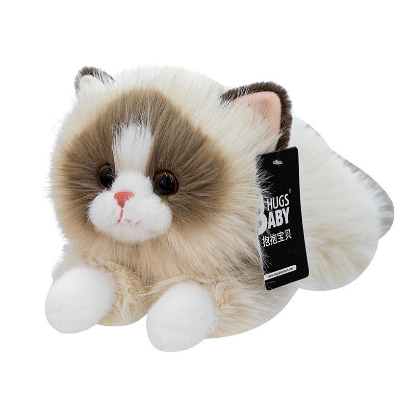 Мягкая плюшевая игрушка-кошка Cozy Cat - милая подушка-компаньон и успокаивающий подарок для девочек.