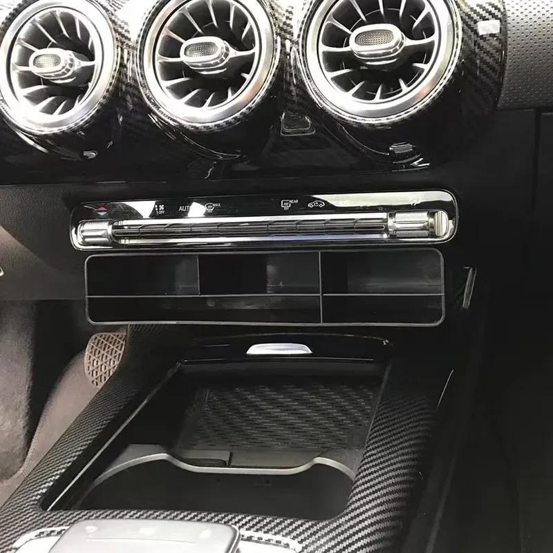 Декоративная накладка на центральную консоль для хранения для Mercedes Benz A B CLA GLB GLA Класса W177 W247 C118 X247 H247 - Автоаксессуары