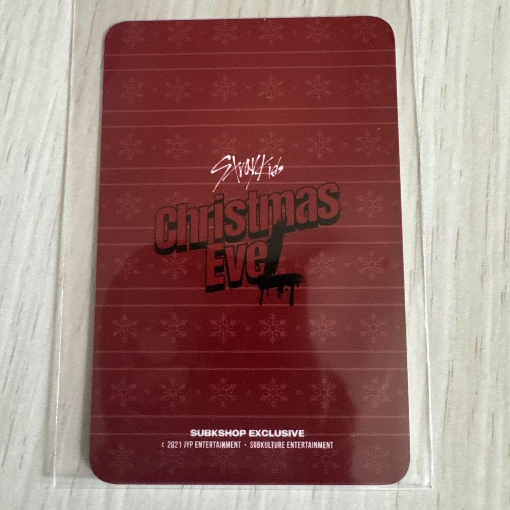 [USED] Stray Kids Christmas Eve Seungmin Trading Card