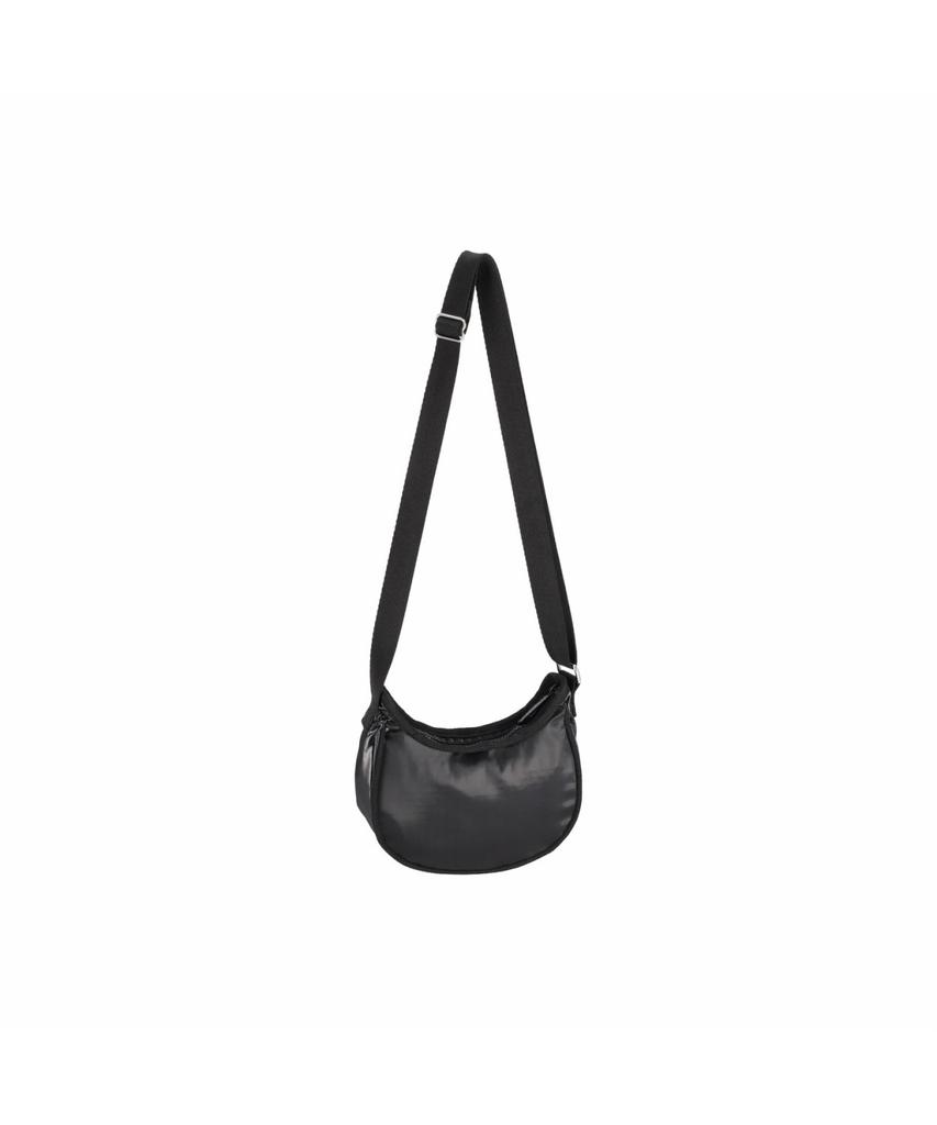 Сумка-хобо Lesportsac Black Shine Mini Crossbody [2047.M135]