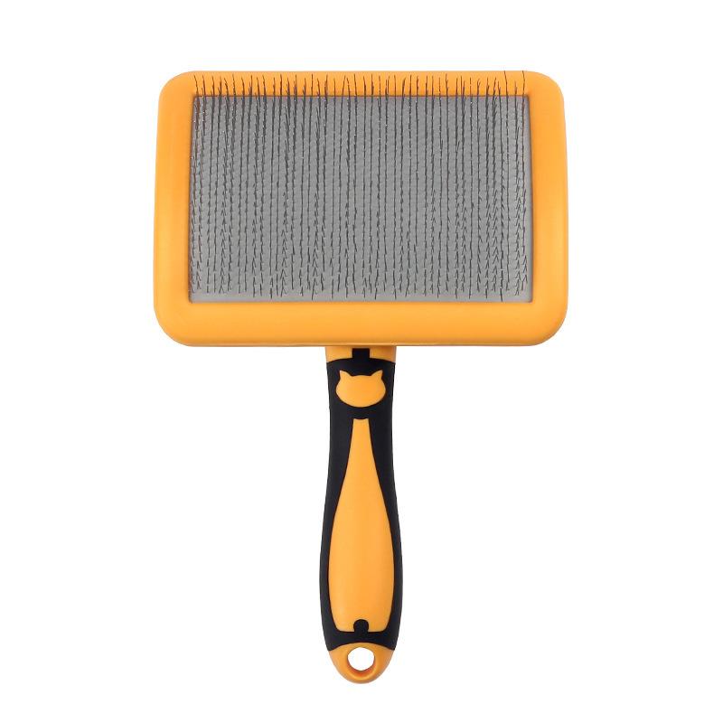Dog Hair Comb Bichon Teddy Combing Pet Grooming Cat Bristle Hard Curved Needle Comb