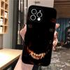 Чехол для телефона Carcasa Funda Для iPhone 17 Pro Max Air 16 15 14 13 Pro Max 15 16 Pro 15Plus Чехол со злым лицом демона