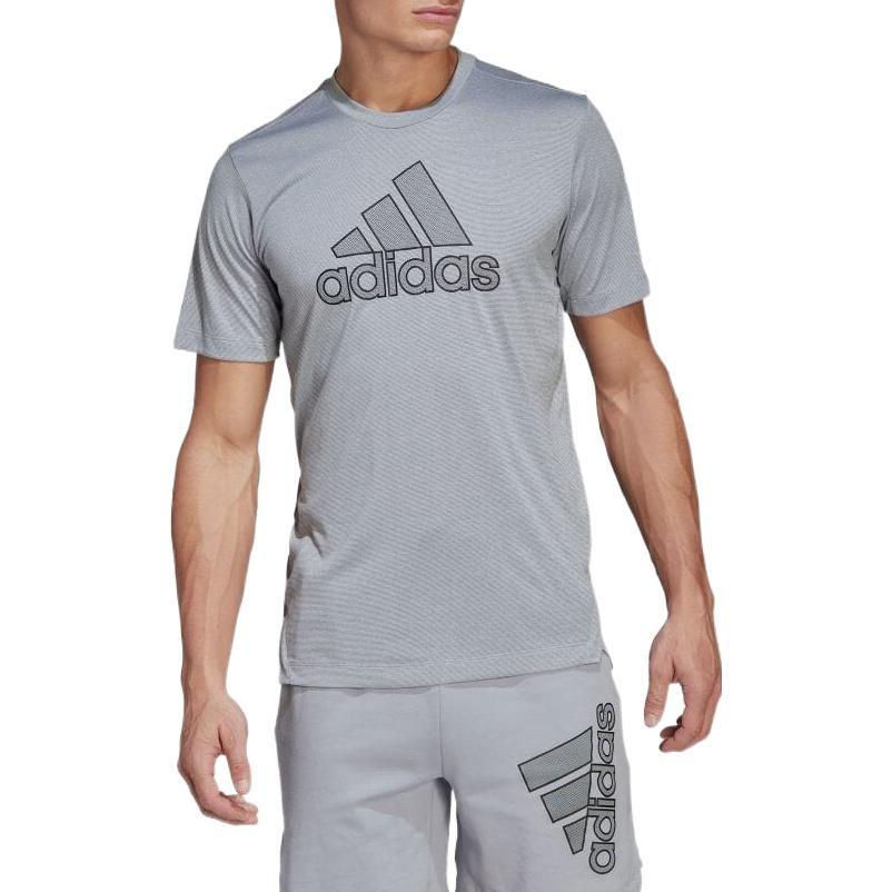 adidas Футболка Японская версия Мужская Серебристая HB9194