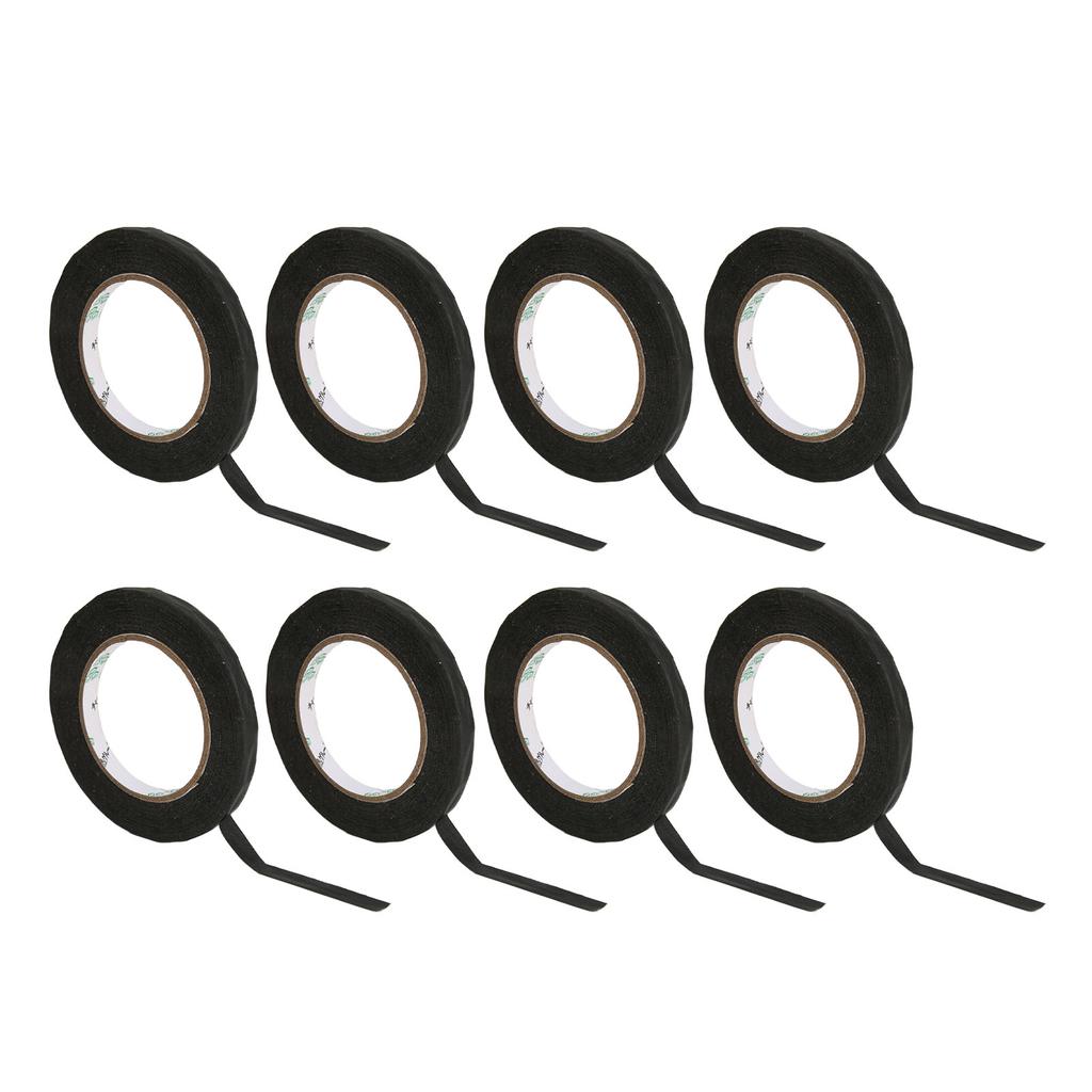 10 рулонов клейкой ленты для дизайна ногтей, предотвращающей загар, маникюрная лента, ширина 1 см, длина 20 м