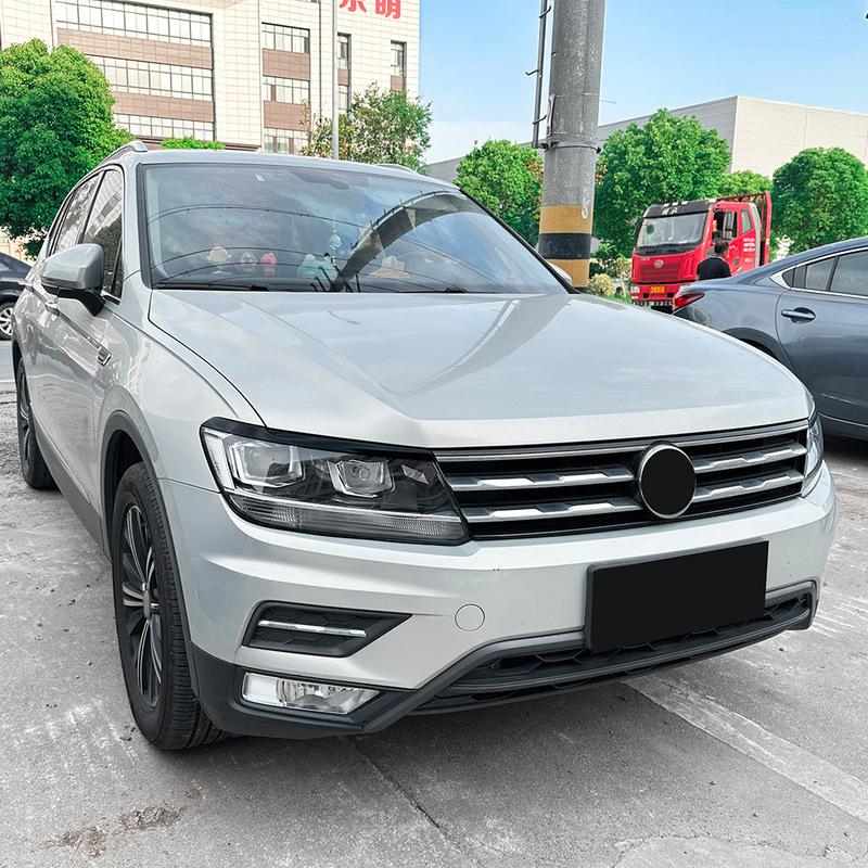 Для Volkswagen VW Tiguan MK2 2017- Накладки на фары, ресницы, накладки на фары, ресницы, аксессуары для внешней модификации