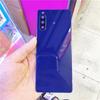 Задняя крышка корпуса  Для Sony Xperia 10 II Стеклянная крышка аккумулятора Запасные части С объективом камеры