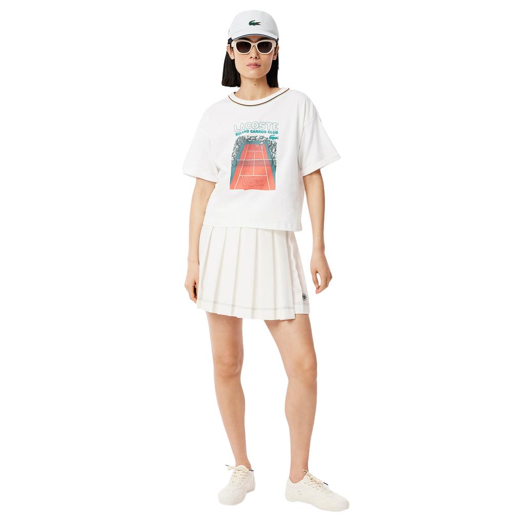 Lacoste Womens/Ladies Roland-Garros Edition Pleated Skirt