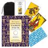 Kancharo 78-Card Tarot Card Set [Original Rider-Waite Tarot Pack] Includes a Japanese Tarot Card Basic Instruction Manual and Pouch (Authentic)
