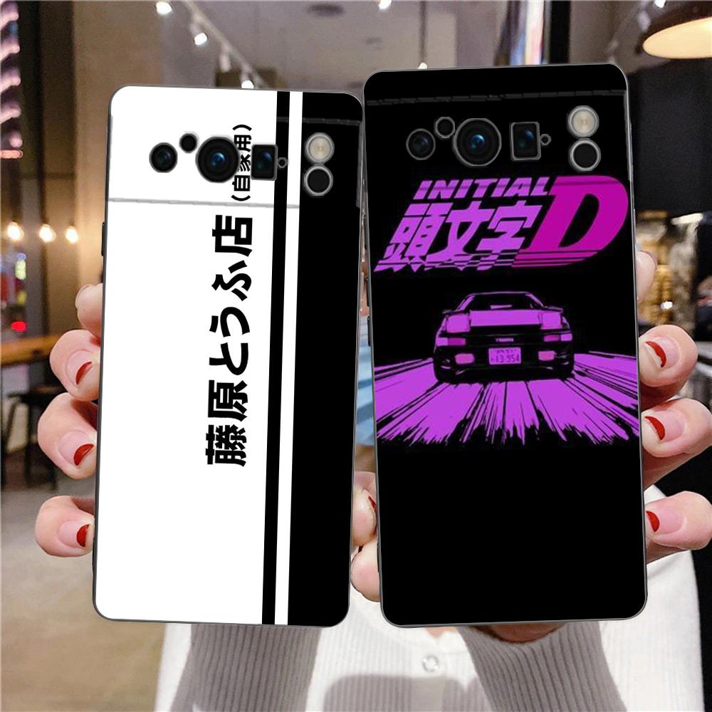 Чехол для телефона Anime Initial D AE86 для Google Pixel 8 7 6 7A 6A Pro 5G Ударопрочный Силиконовый Мягкий 9 Pro XL 8 Pro 5G Защитная Крышка Capas