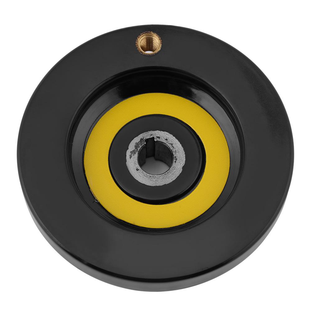 1 шт. черный токарно-фрезерный станок заднее пульсирующее ручное колесо с вращающейся ручкой(10x80мм)