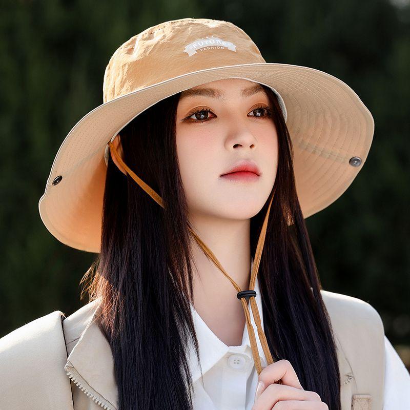 Женская рыболовная шляпа Sunshade, регулируемая экспедиционная шляпа для всех сезонов, модная и удобная складная альпинистская шляпа